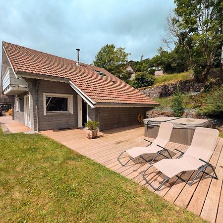 Chalet Sauna Jacuzzi 6 Personnes La Bresse Extérieur photo