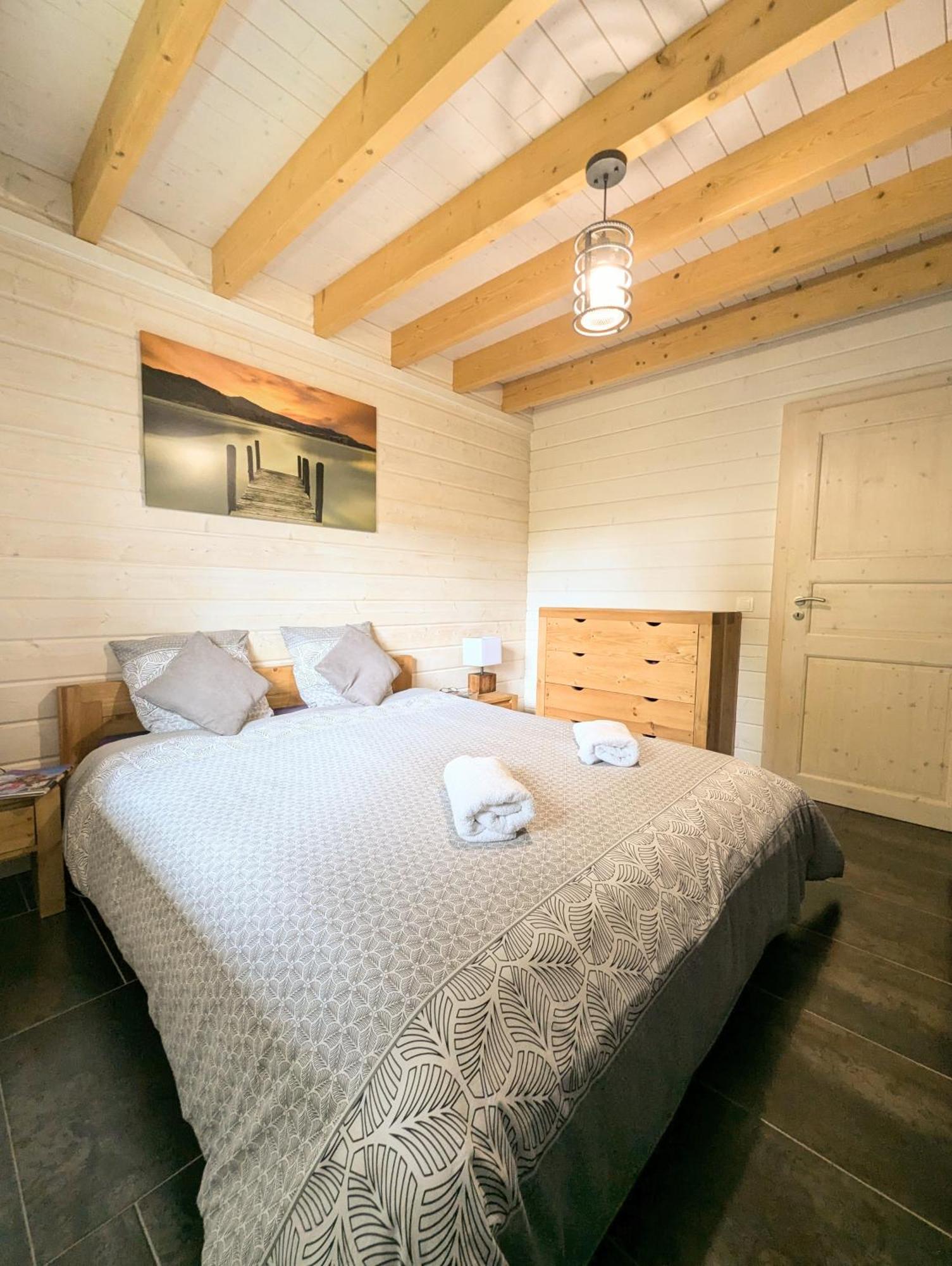 Chalet Sauna Jacuzzi 6 Personnes La Bresse Extérieur photo